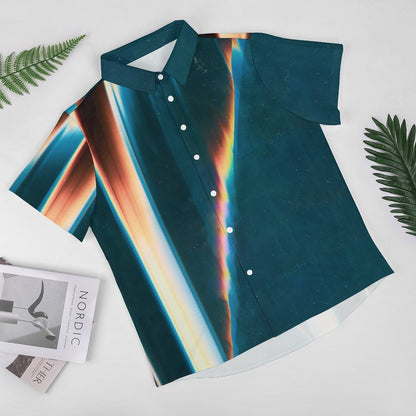 Men's Fashion Casual Printed Short Sleeve Shirts 2306101735