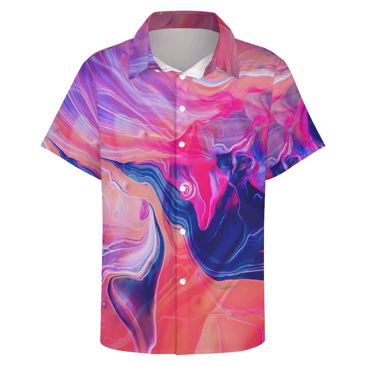 Men's Hawaiian Print Resort Shirt 2304109872