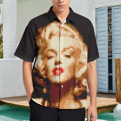 Men's Hawaiian Casual Short Sleeve Shirt 2306103179