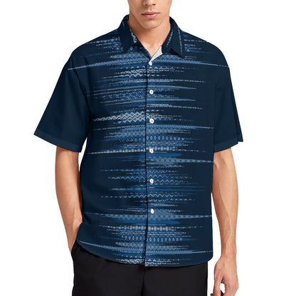 Men's Fashion Casual Printed Short Sleeve Shirts 2306102195