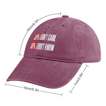 JOC Washed Denim Baseball Cap 2305102815