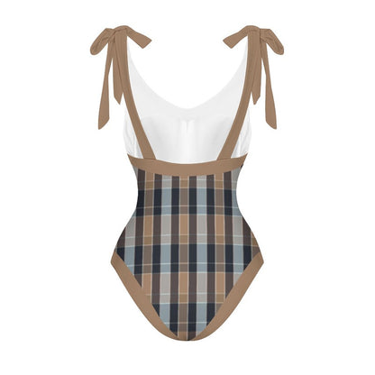 Casual Printed One-Piece Swimsuit And Cover Up 2305102457