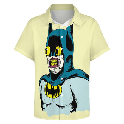 Men's Fashion Casual Printed Short Sleeve Shirts 2306104377