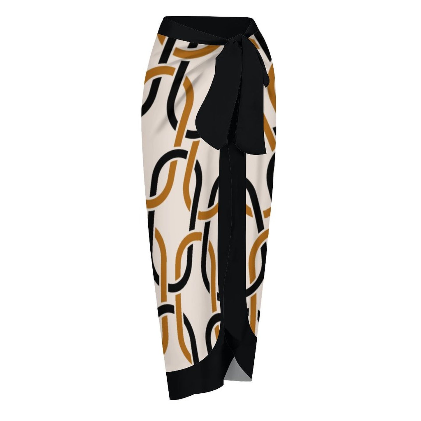 Casual Printed One-Piece Swimsuit And Cover Up 2305104142
