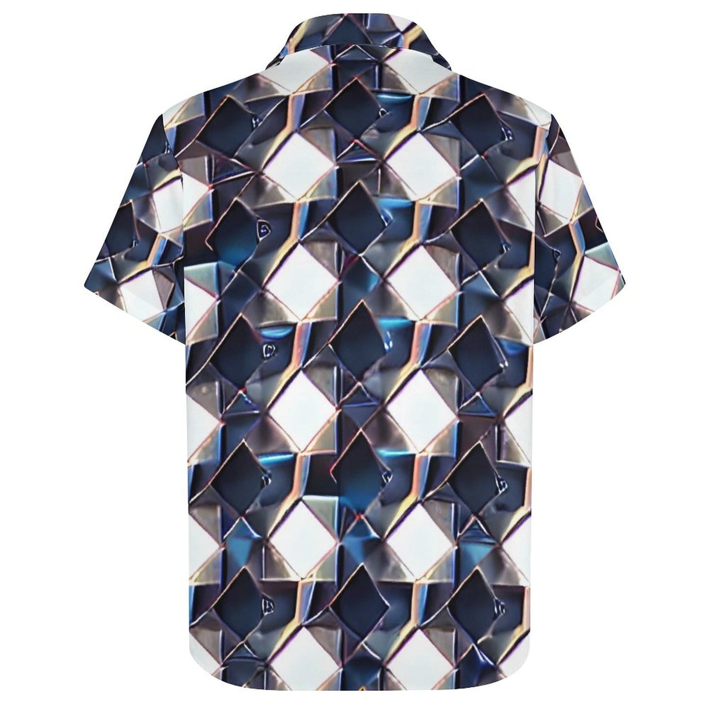 Men's Fashion Casual Printed Short Sleeve Shirts 2306105165