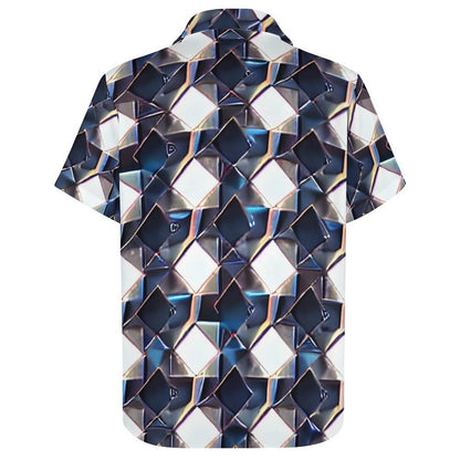 Men's Fashion Casual Printed Short Sleeve Shirts 2306105165