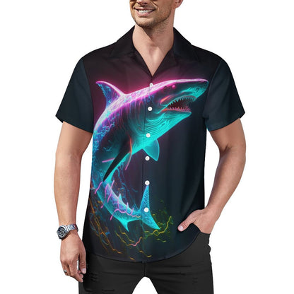 Men Hawaiian Casual Short Sleeve Shirt 2306101368
