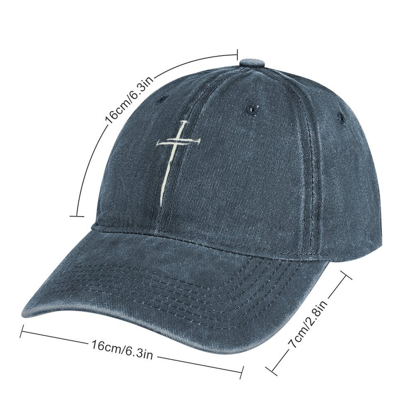 JOC Washed Denim Baseball Cap 2305101659