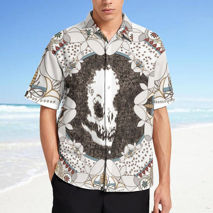 Men's Fashion Casual Printed Short Sleeve Shirts 2306101329