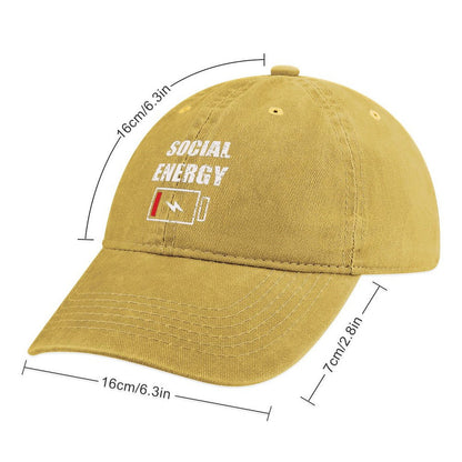JOC Washed Denim Baseball Cap 2305102814