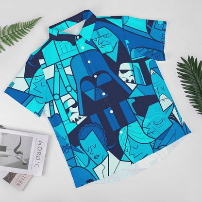 Men's Fashion Casual Printed Short Sleeve Shirts 2306101601