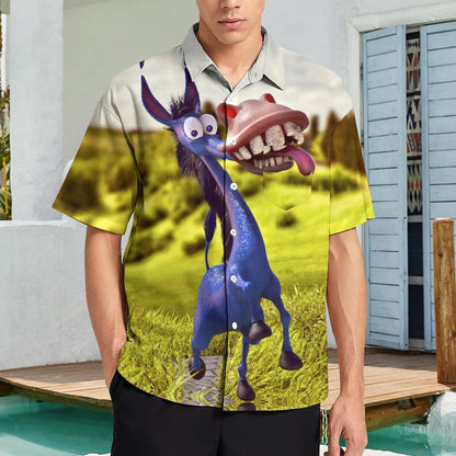 Men's Hawaiian Casual Short Sleeve Shirt 2306103348