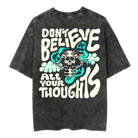 Mens Cotton Wash Solid T-Shirts Oversized Unisex Short Sleeve Streetwear Rap Hip Hop Basic Tee Tops