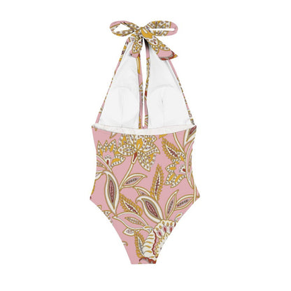 Casual Printed One Piece Swimsuit And Cover Up 2306101707