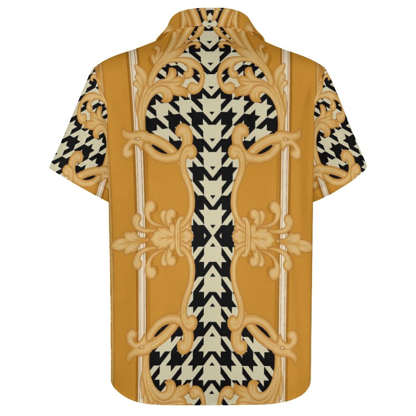 Men's Fashion Casual Printed Short Sleeve Shirts 2306101114