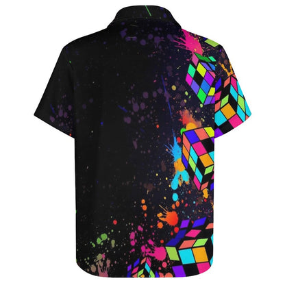 Men's Hawaiian Casual Short Sleeve Shirt 2306104327