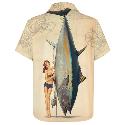 Men's Hawaiian Casual Short Sleeve Shirt 2306101856