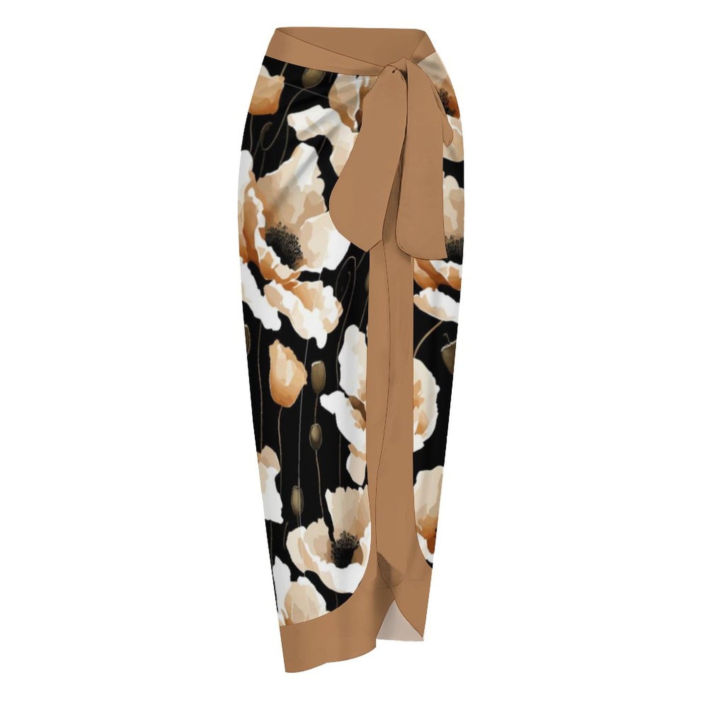 Casual Printed One-Piece Swimsuit And Cover Up 2305102672