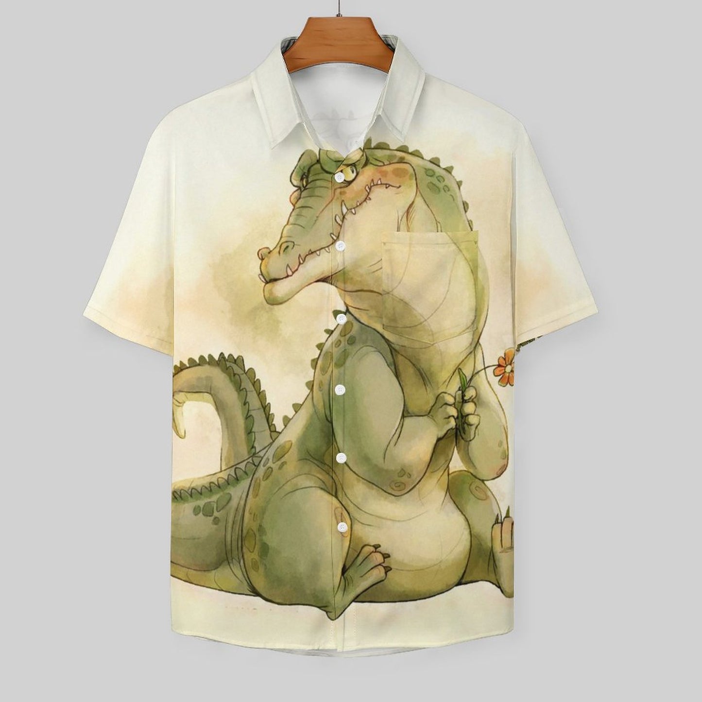 Men's Hawaiian Casual Short Sleeve Shirt 2306103507