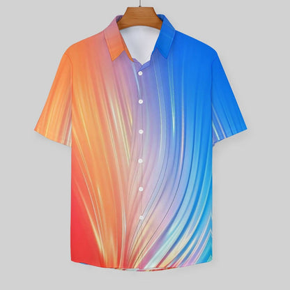 Men's Hawaiian Print Resort Shirt 2304109874