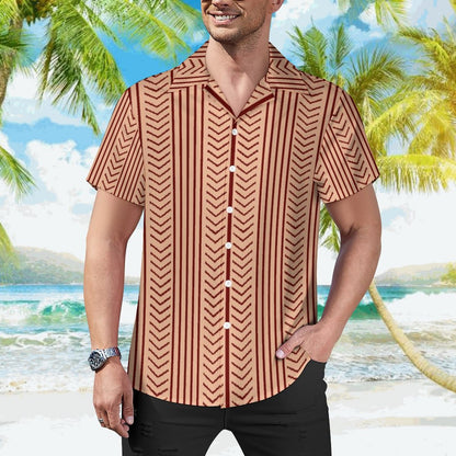 Men's Hawaiian Print Casual Shirt 2304105778