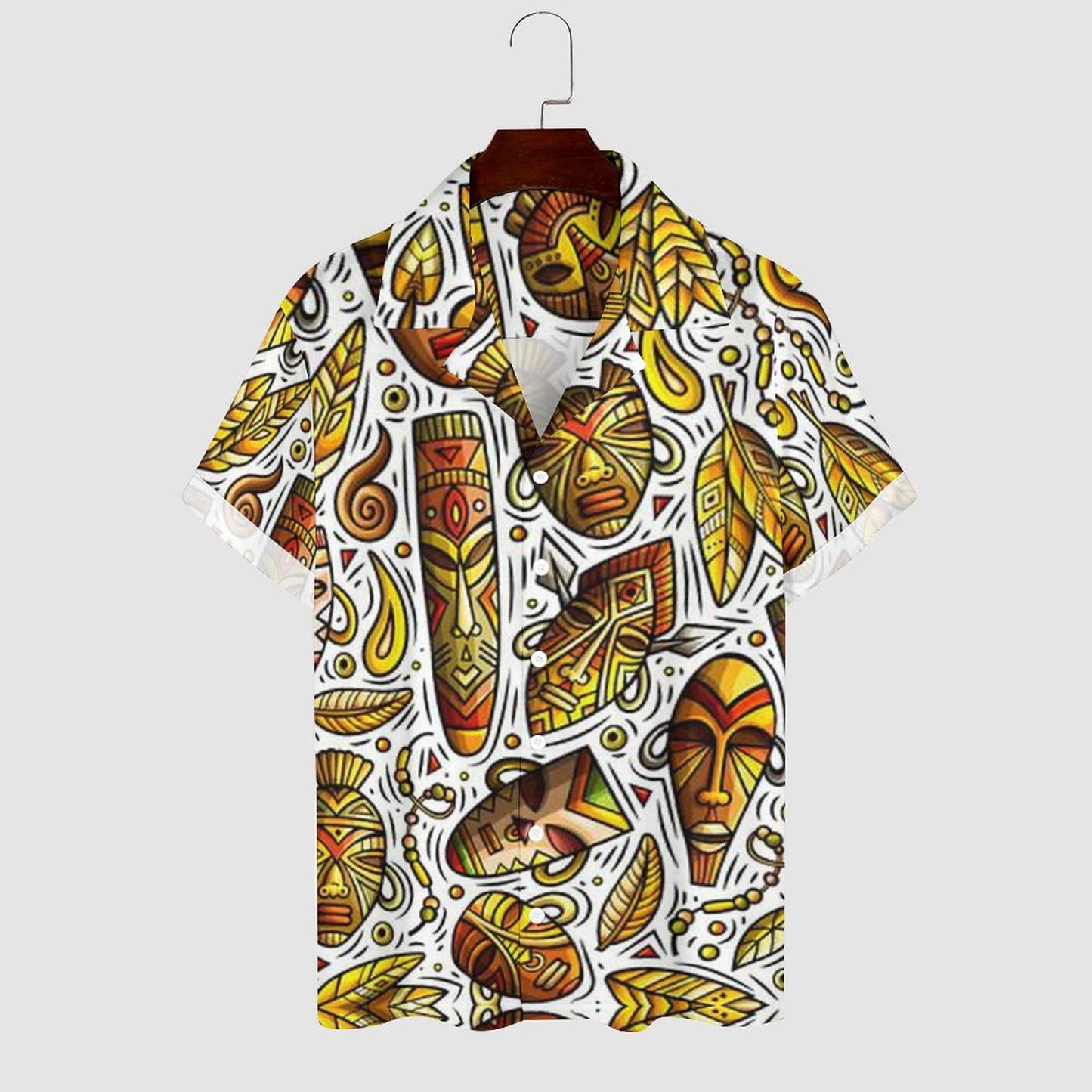 Men's Hawaiian Casual Short Sleeve Shirt 2305102402