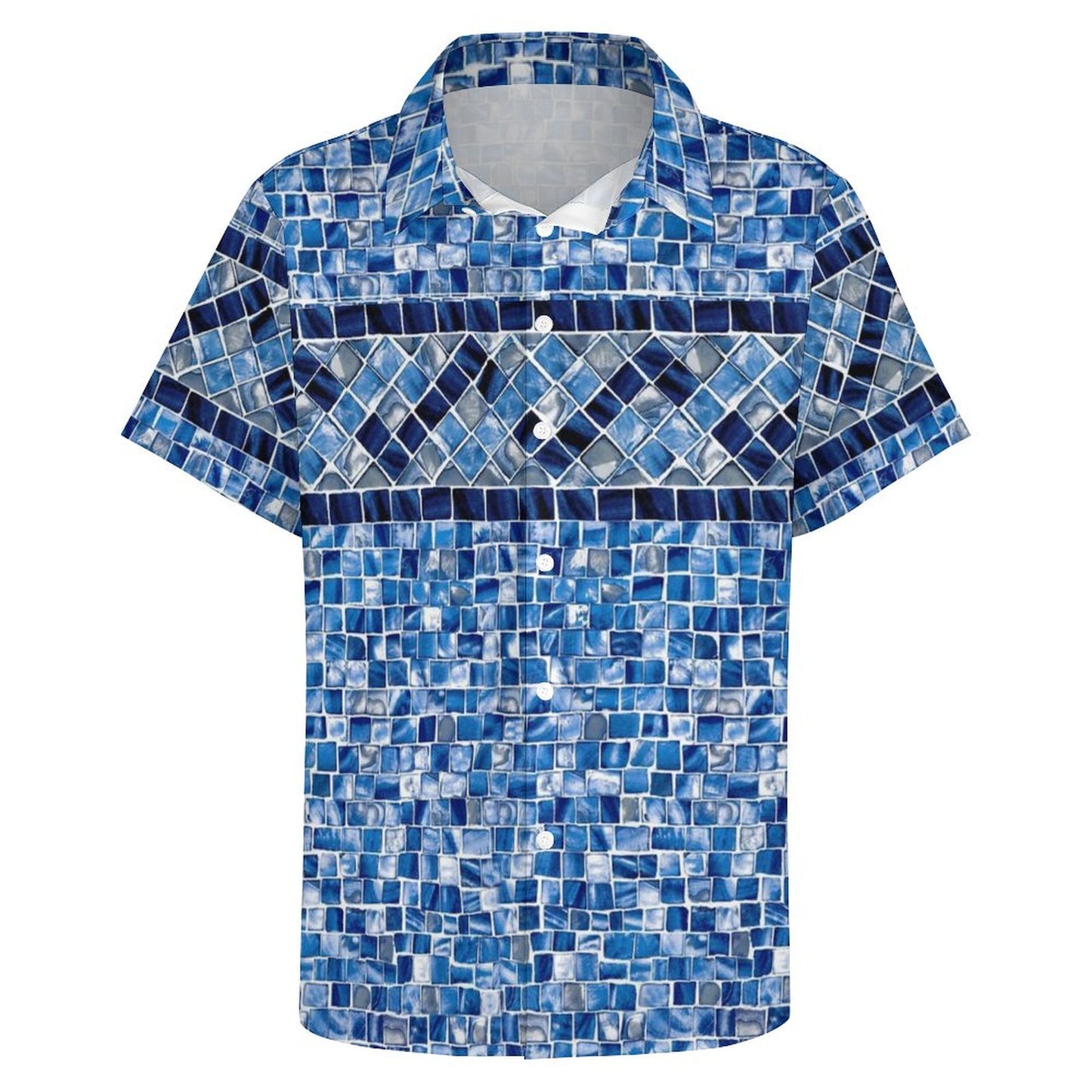 Men's Fashion Casual Printed Short Sleeve Shirts 2306101891