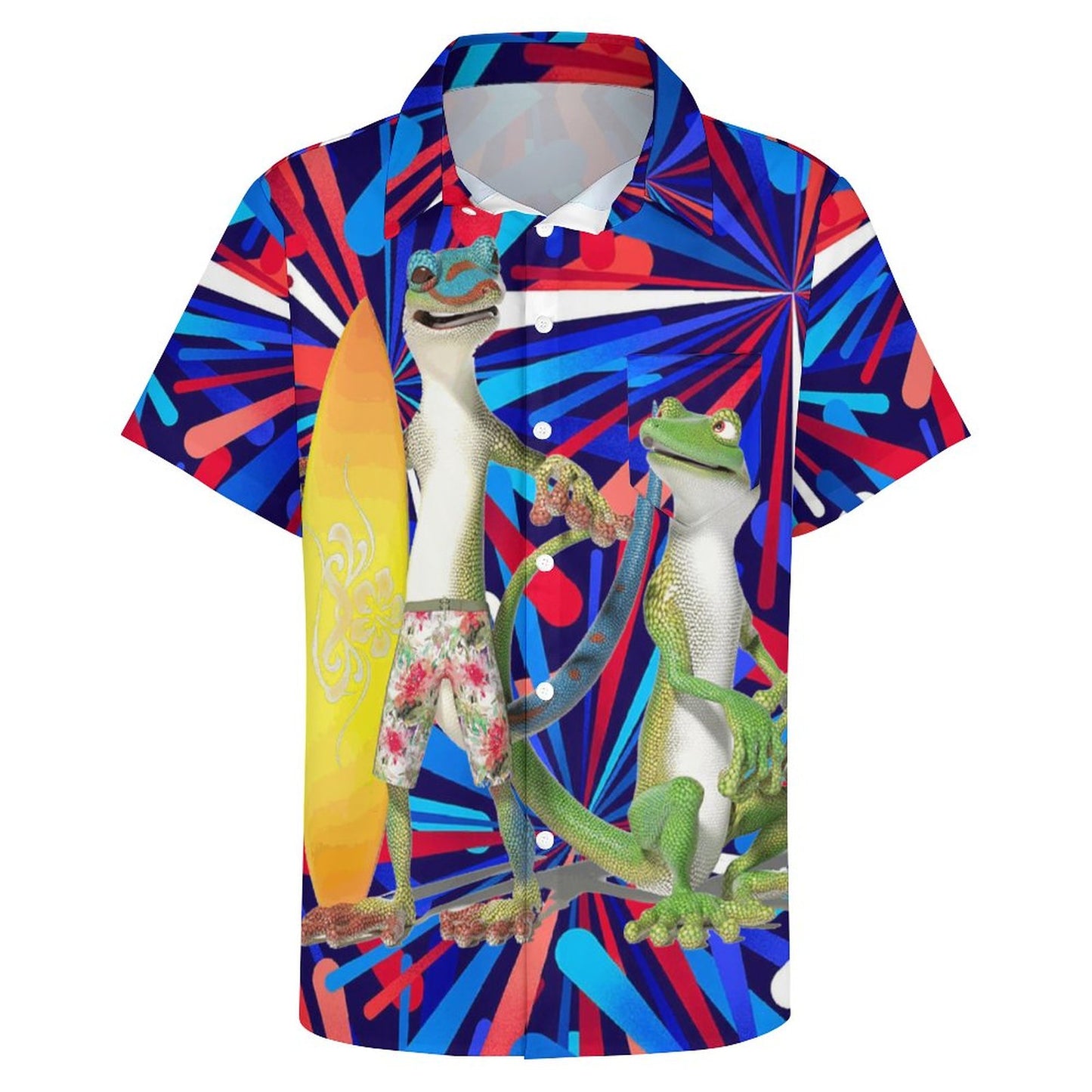 Men's Hawaiian Casual Short Sleeve Shirt 2306104270