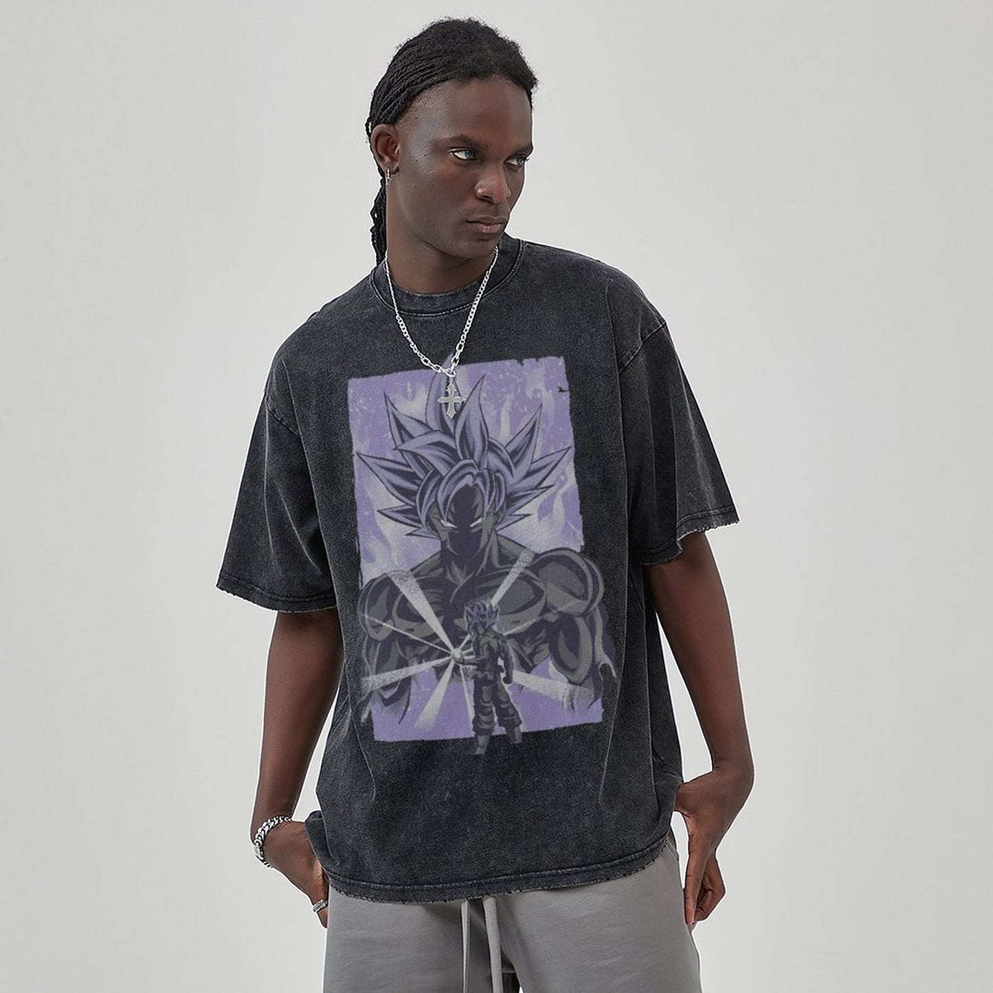 Unisex Vintage Solid Wash T-Shirts 2305102965