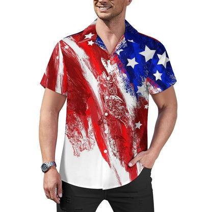 Men's Hawaiian Casual Short Sleeve Shirt 2305102304