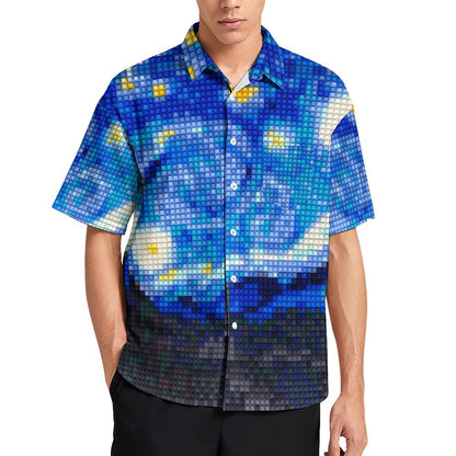 Men's Hawaiian Casual Short Sleeve Shirt 2306103183