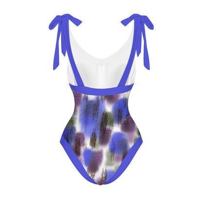 Casual Printed One-Piece Swimsuit And Cover Up 2305102668