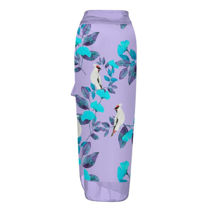 Casual Printed One-Piece Swimsuit And Cover Up 2305102607