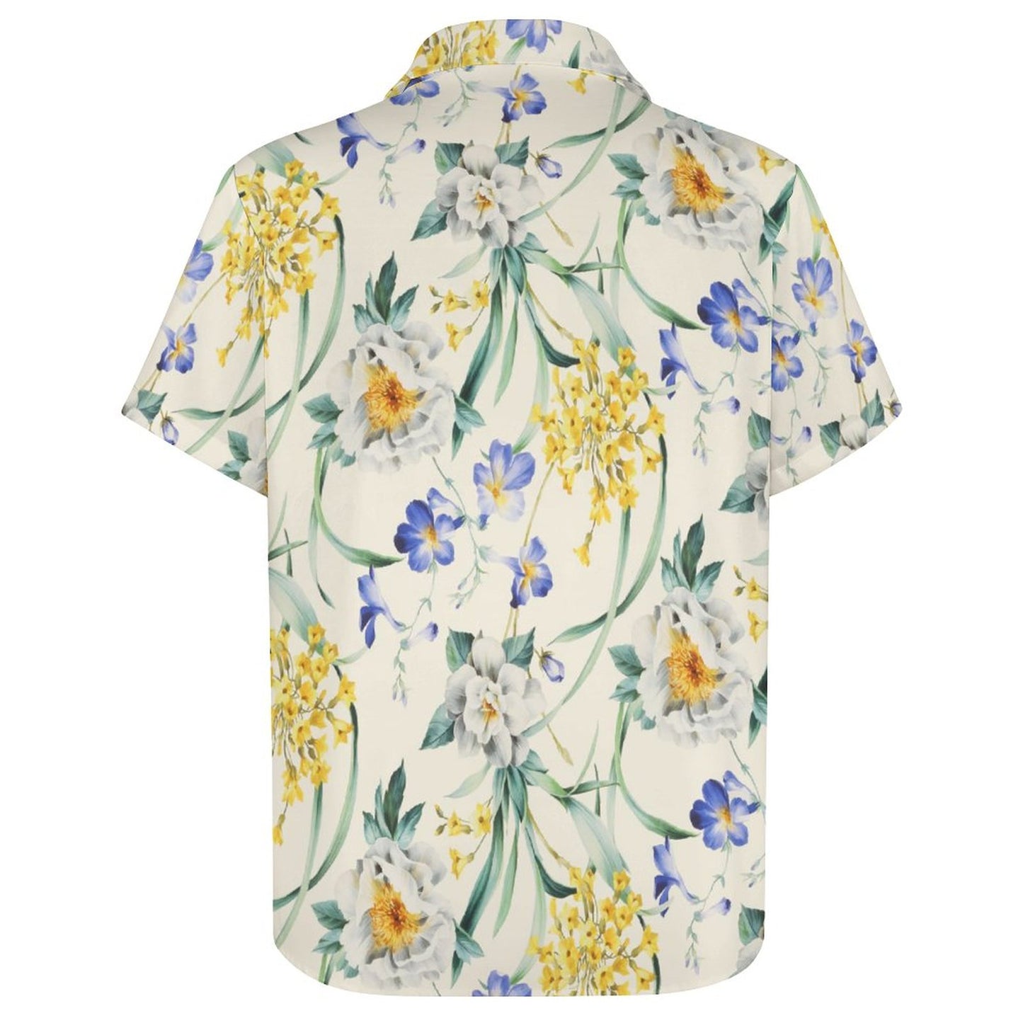 Men's Fashion Casual Printed Short Sleeve Shirts 2305107084