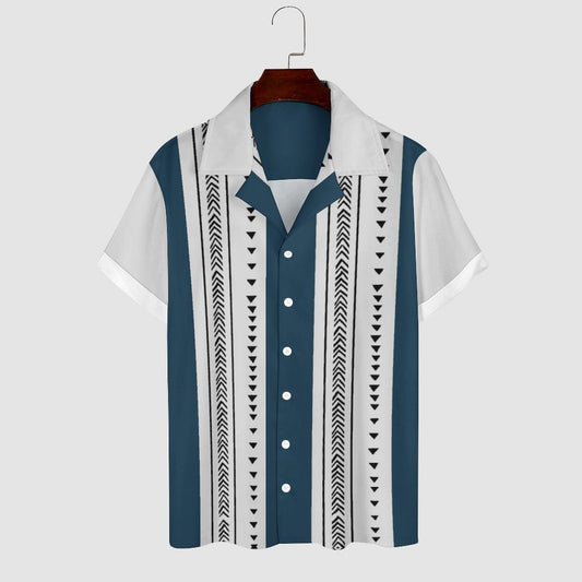 Men Hawaiian Casual Short Sleeve Shirt 2306101077