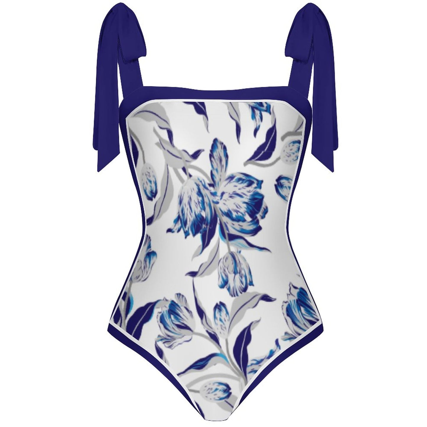 Fashion Printed One Piece Swimsuit And Cover Up 2305104488