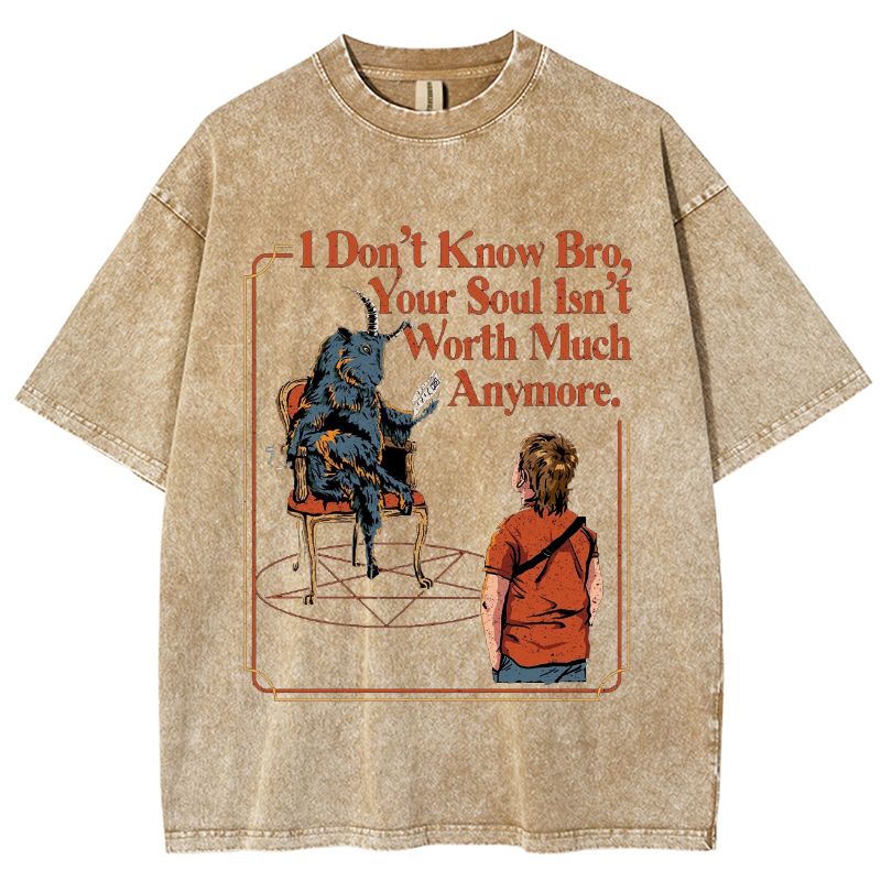 Unisex Vintage Wash Denim T-Shirts