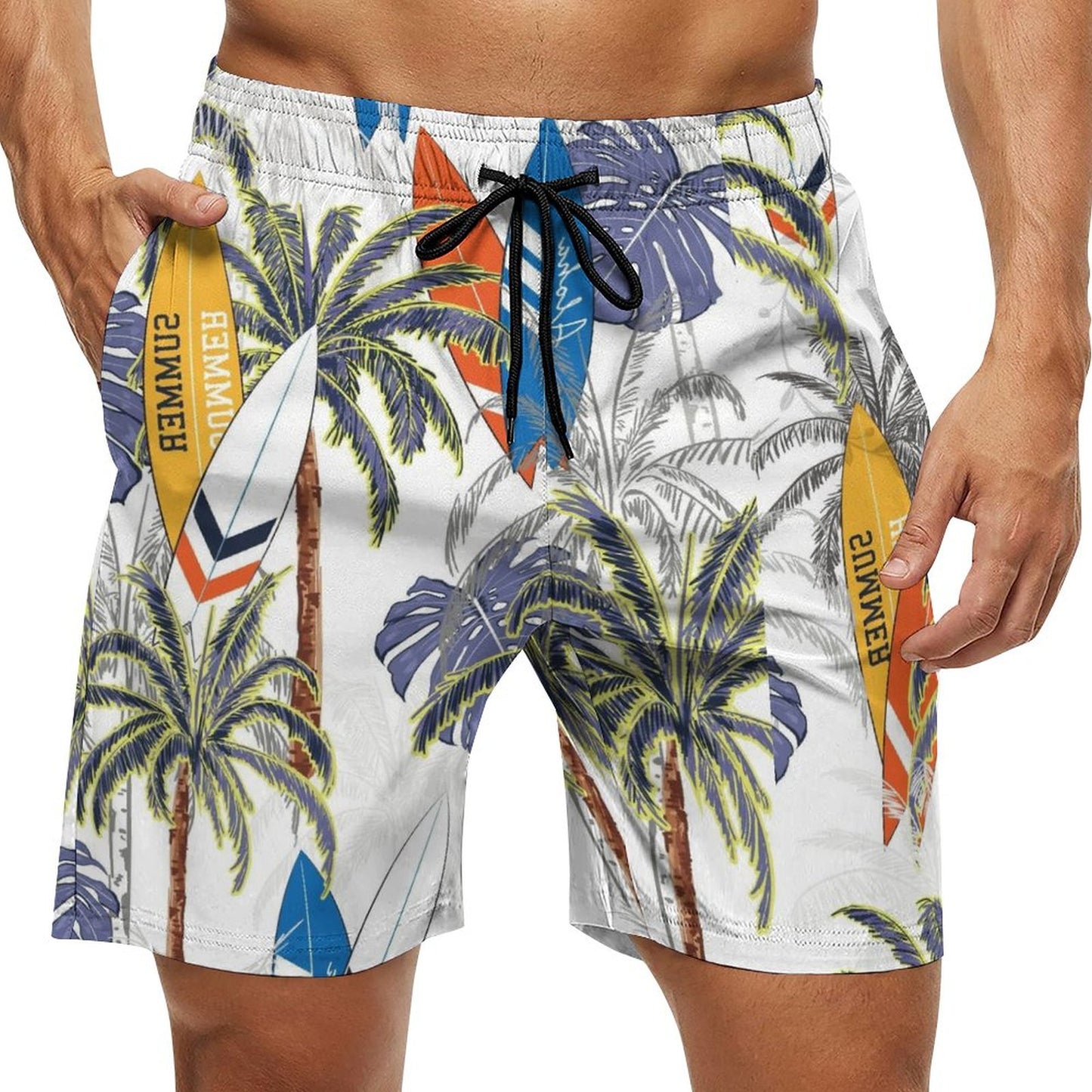 Men's sports fashion beach shorts 2305102365