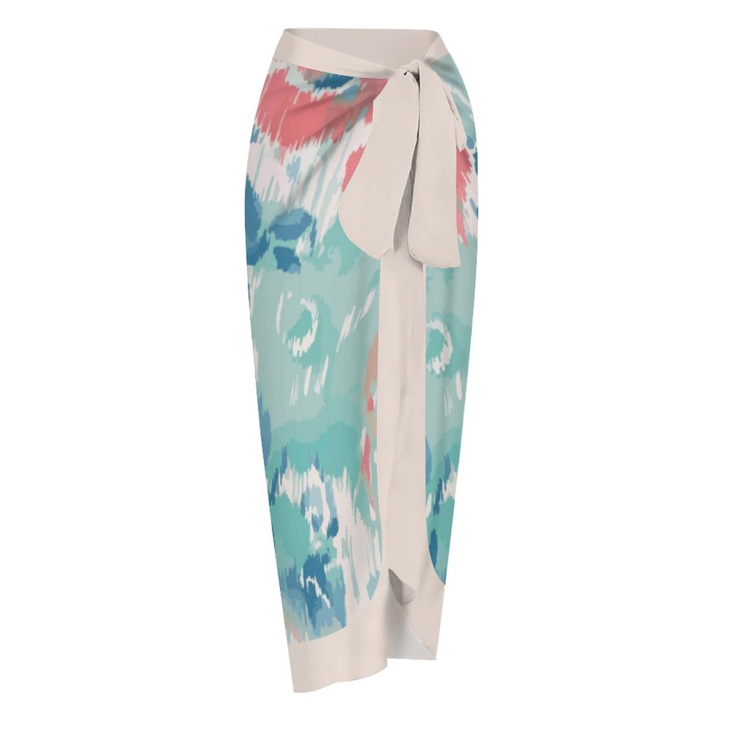 Fashion Printed One Piece Swimsuit And Cover Up 2305106054