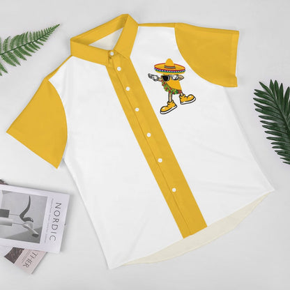 Printed Hawaiian Short Sleeve Shirt