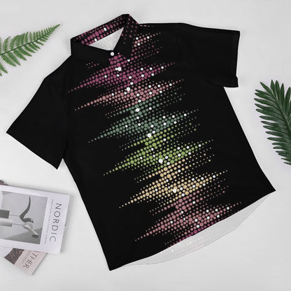 Men's Fashion Casual Printed Short Sleeve Shirts 2306102196