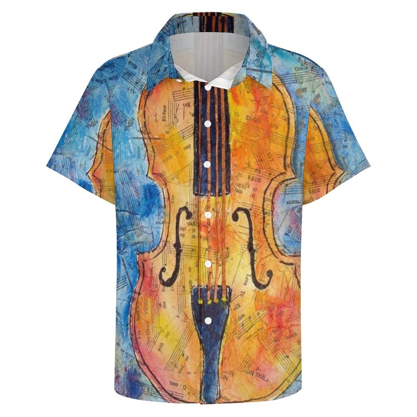 Men's Hawaiian Print Resort Shirt 2305102032