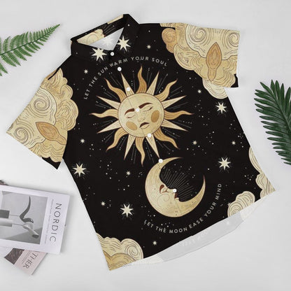 Men's Fashion Casual Printed Short Sleeve Shirts 2306101046