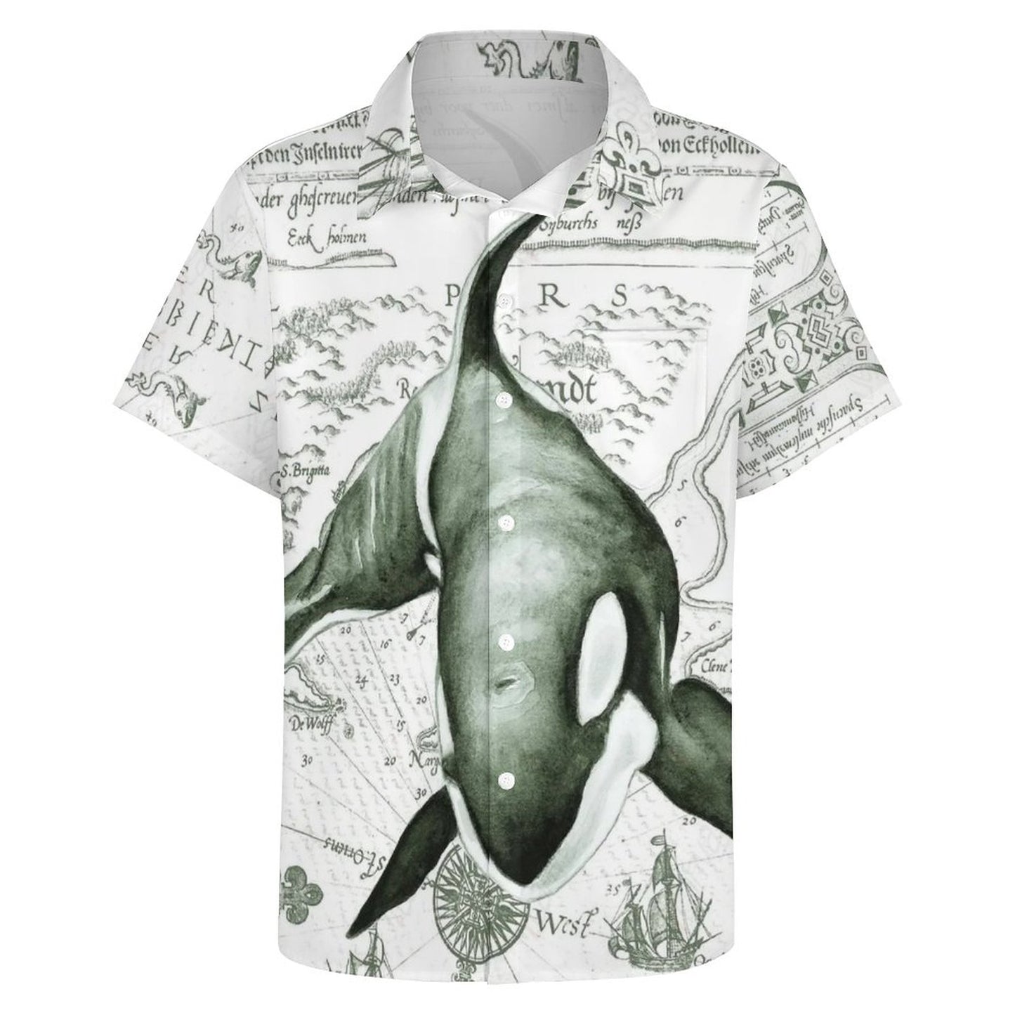 Men's Hawaiian Casual Short Sleeve Shirt 2305106469
