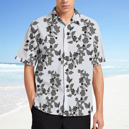 Men's Fashion Casual Printed Short Sleeve Shirts 2305107116