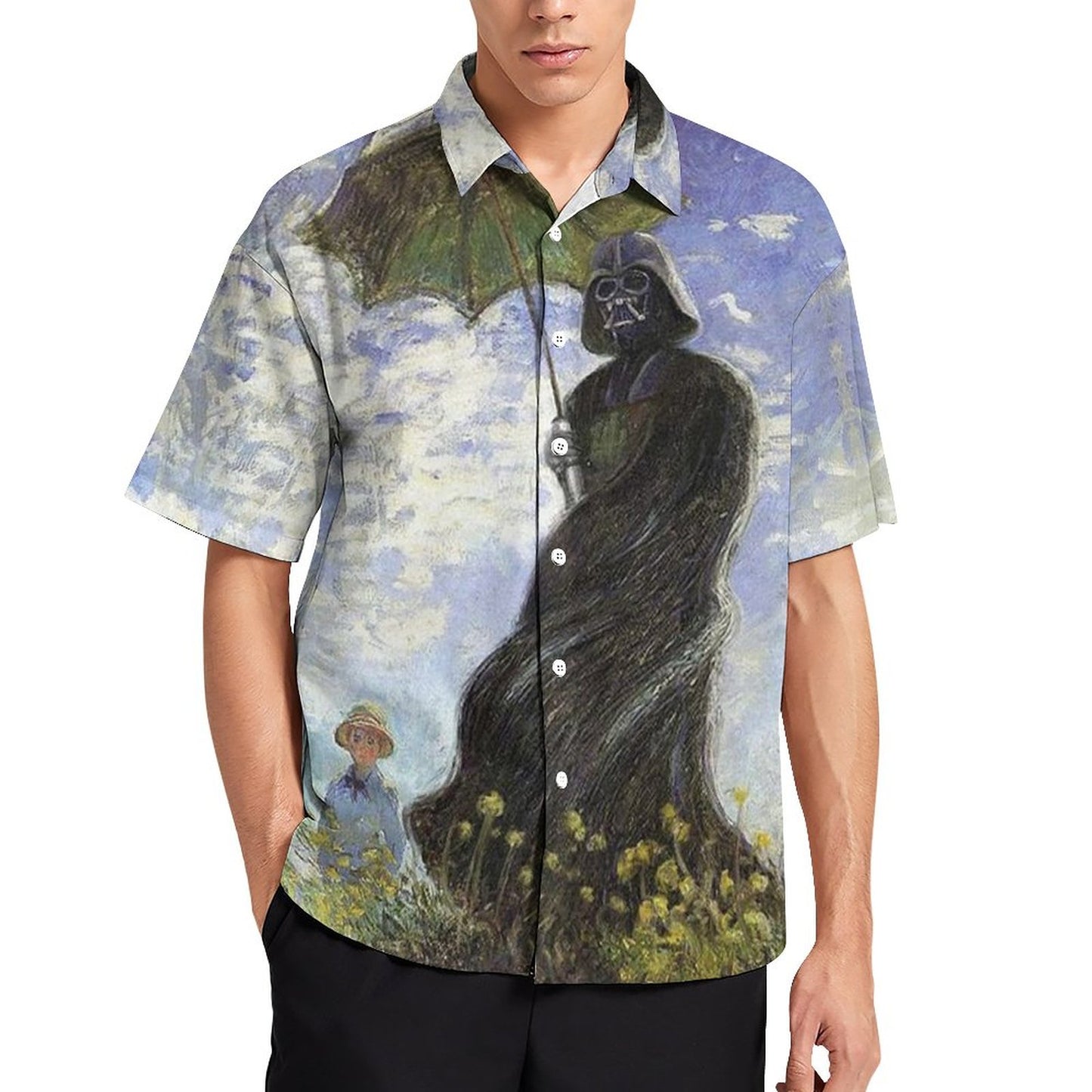 Men's Fashion Casual Printed Short Sleeve Shirts 2306101502