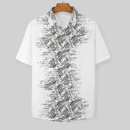 Men's Fashion Casual Printed Short Sleeve Shirts 2306102199