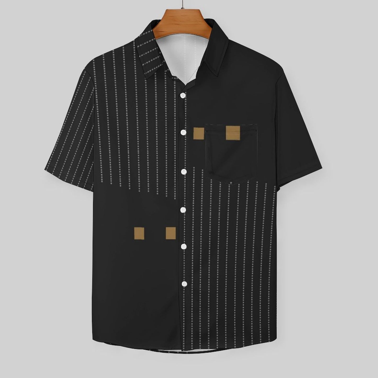 Men's Hawaiian Casual Short Sleeve Shirt 2306105176