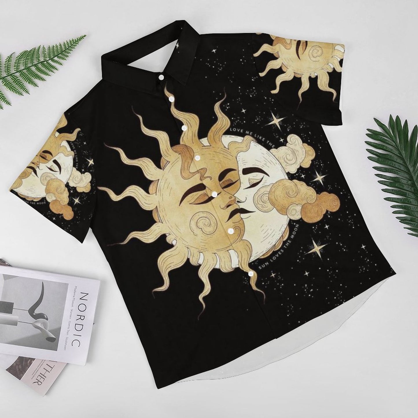 Men's Fashion Casual Printed Short Sleeve Shirts 2306101050
