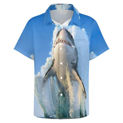 Men's Hawaiian Print Resort Shirt 2304108671